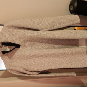 🩶 ORAKI – Textured Recycled Fleece Sweater – Size L Fit Like A Medium